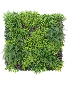Eden Artificial Green Wall - Living Wall Panel 1m x 1m Coverage